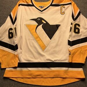 STARTER Yellow and Black Hockey Jersey